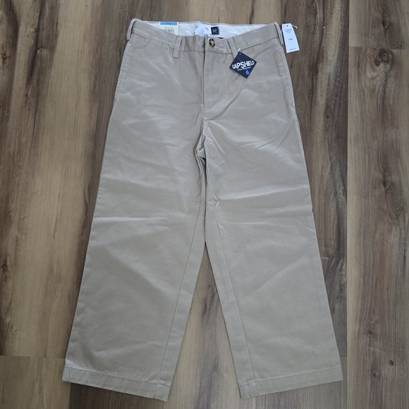 Gap Kids Boys Husky Khaki Tan Pants Size 7 - Picture 1 of 3